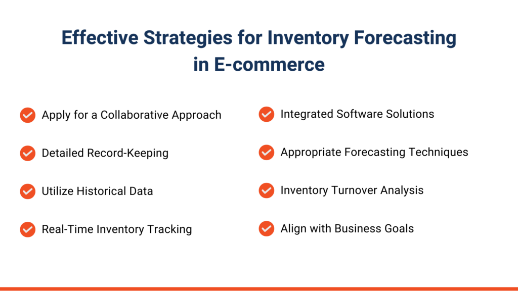 Effective Strategies for Inventory Forecasting in E-commerce