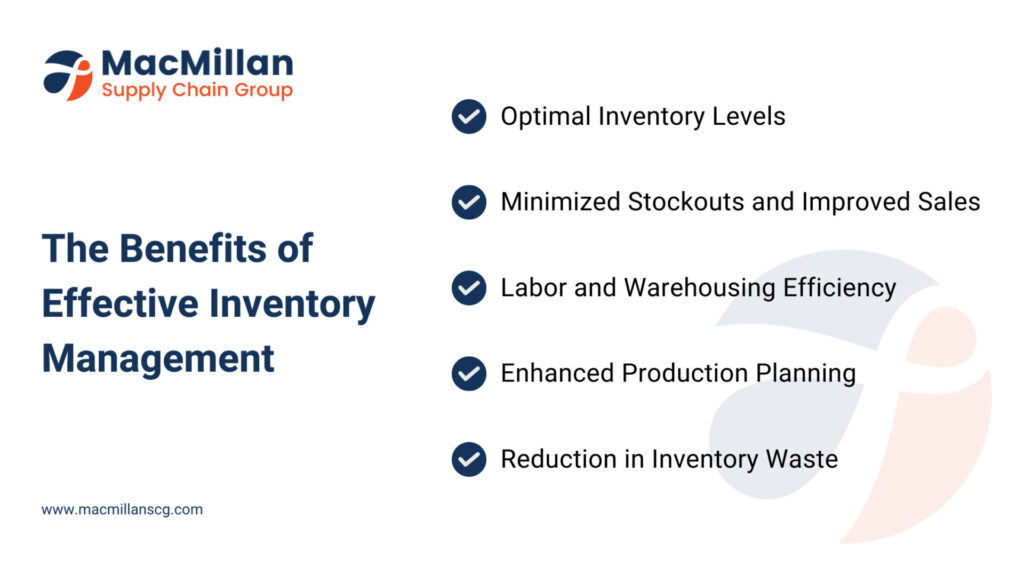 The Benefits of Effective Inventory Management