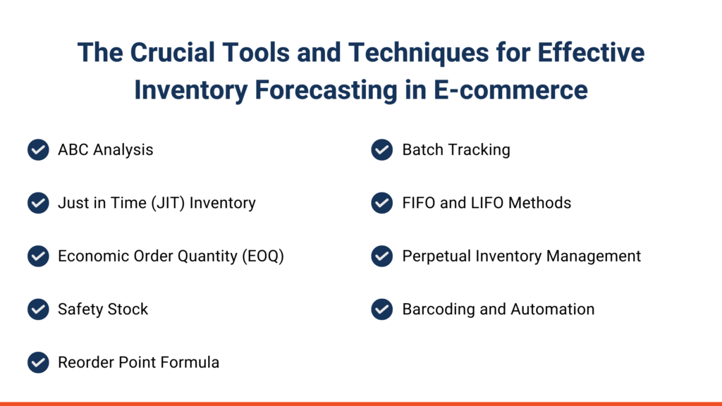 The Crucial Tools and Techniques for Effective Inventory Forecasting in E-commerce