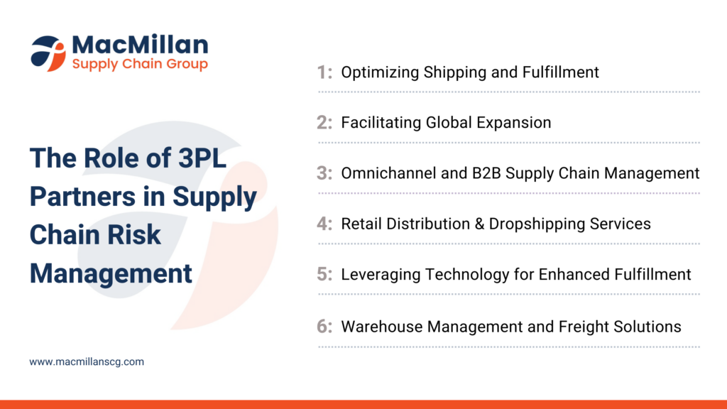 The Role of 3PL Partners in Supply Chain Risk Management
