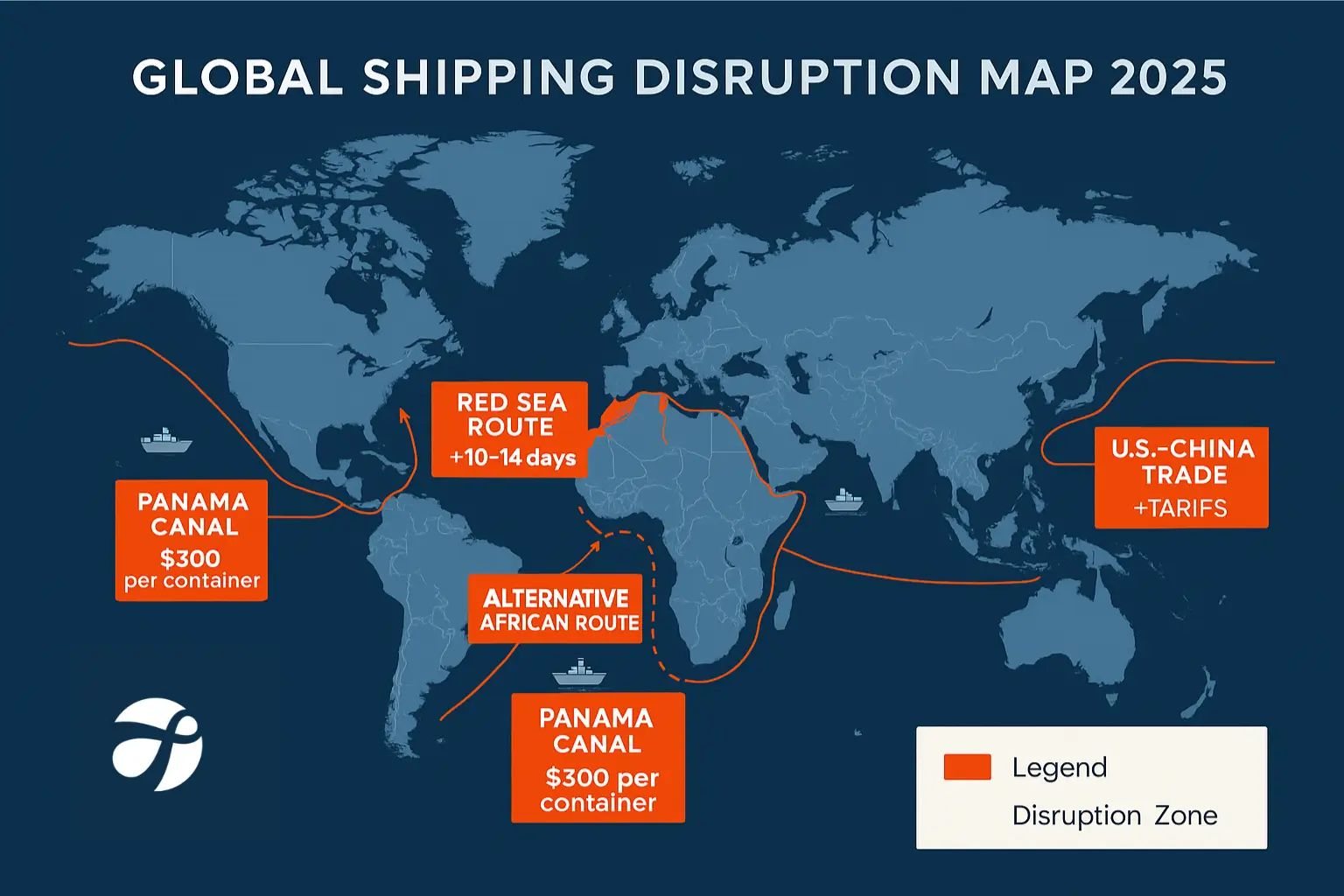 supply chain disruption 2025 